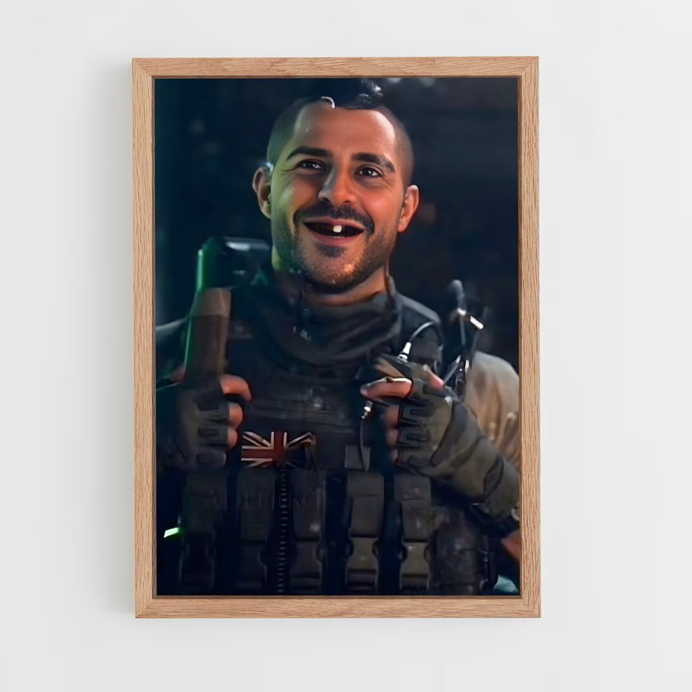Poster Opération Soap – affiche Call of Duty (vue 4)